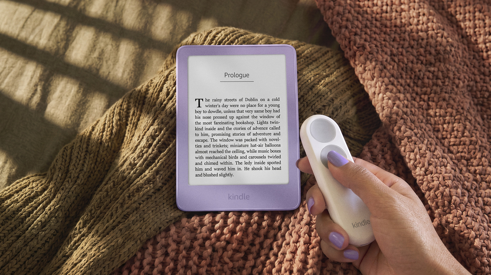 Amazon Launches Kindle Click, Cover & Charging Stand