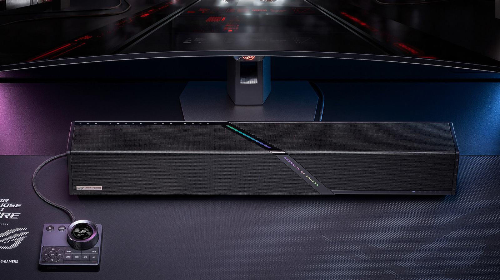 ASUS ROG Gjallar: The First Gaming Soundbar Unveiled
