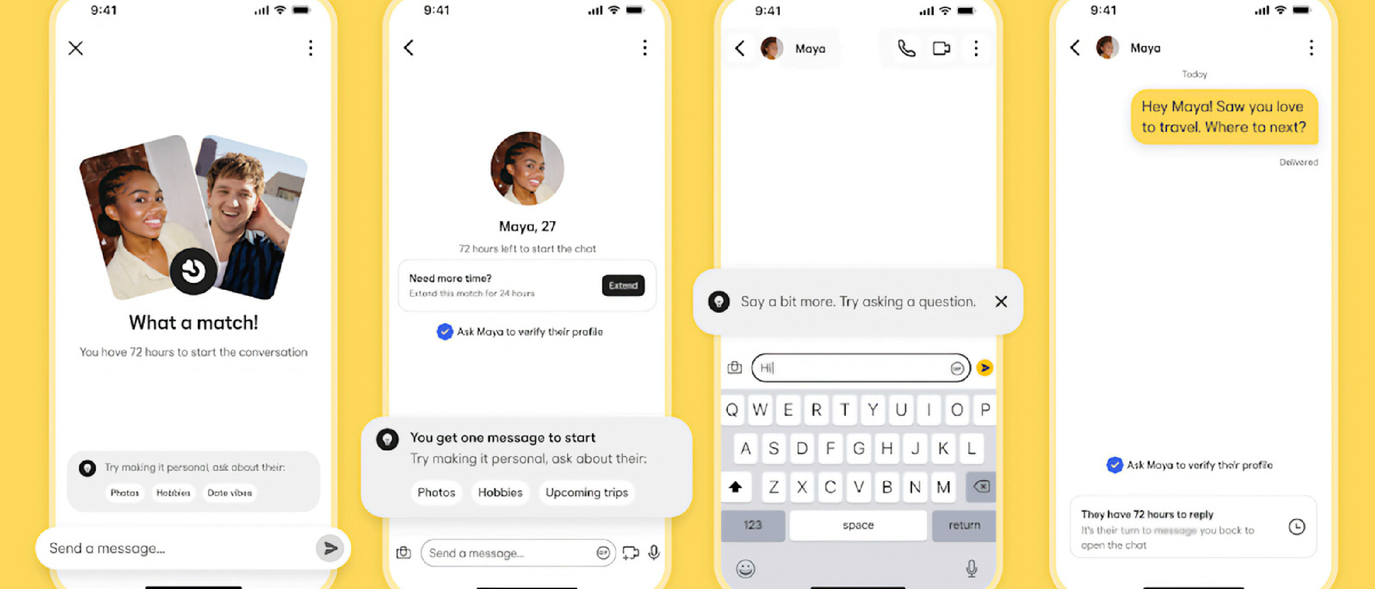 Bumble Lets Either Match Partner Send First Message