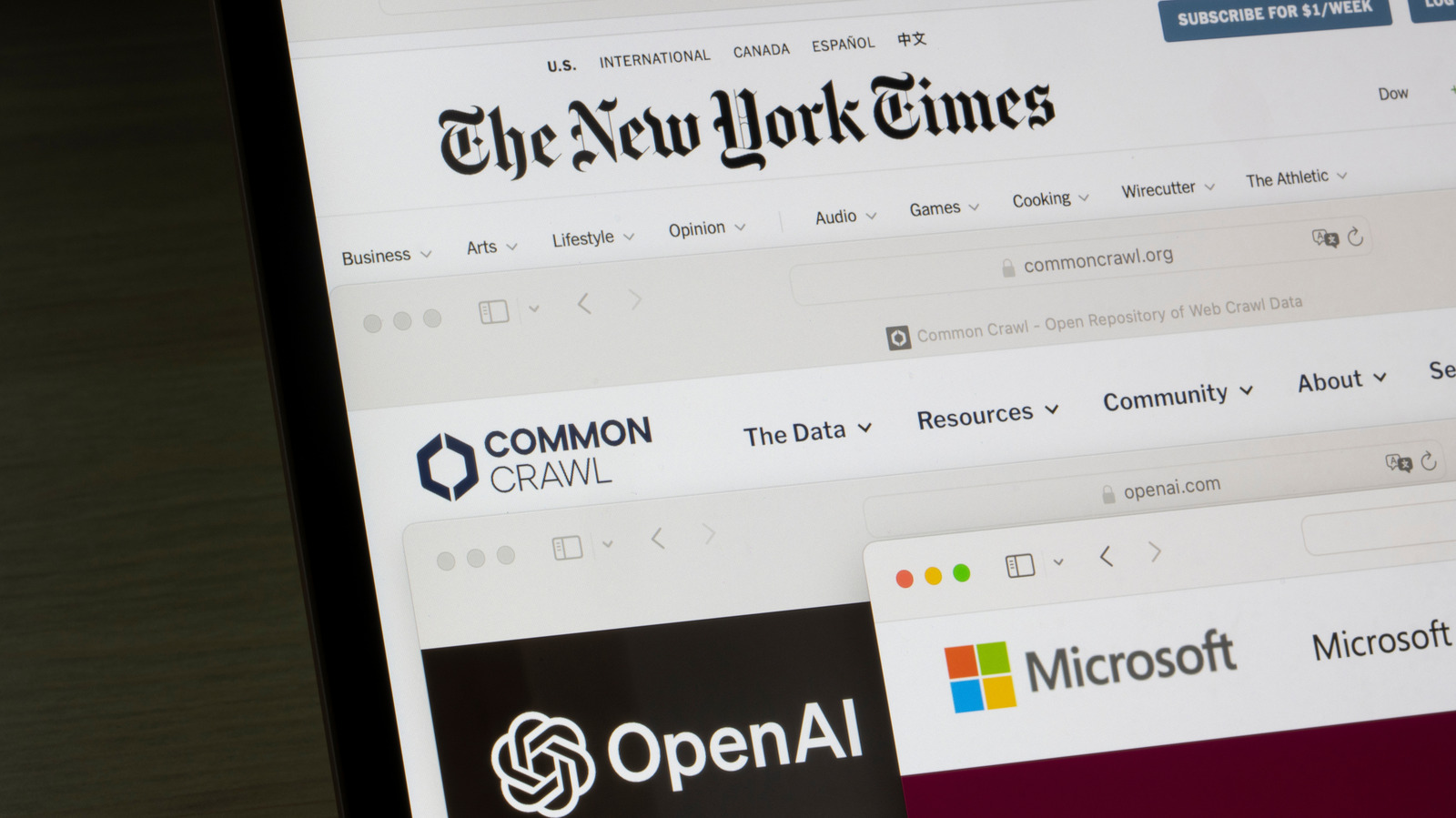 Microsoft Execs Label OpenAI Scraping a Massive Theft