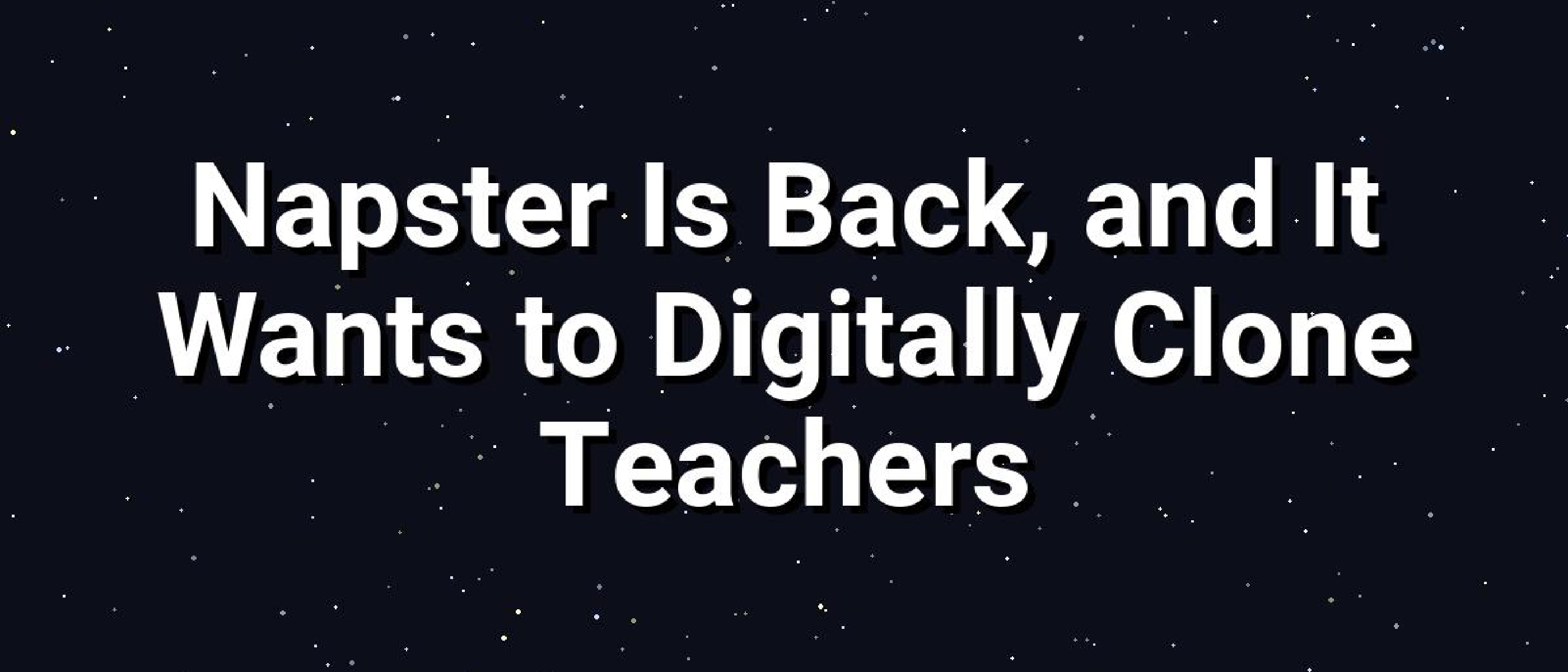 Napster Reboots as AI Tutor Platform with Dubai Partner