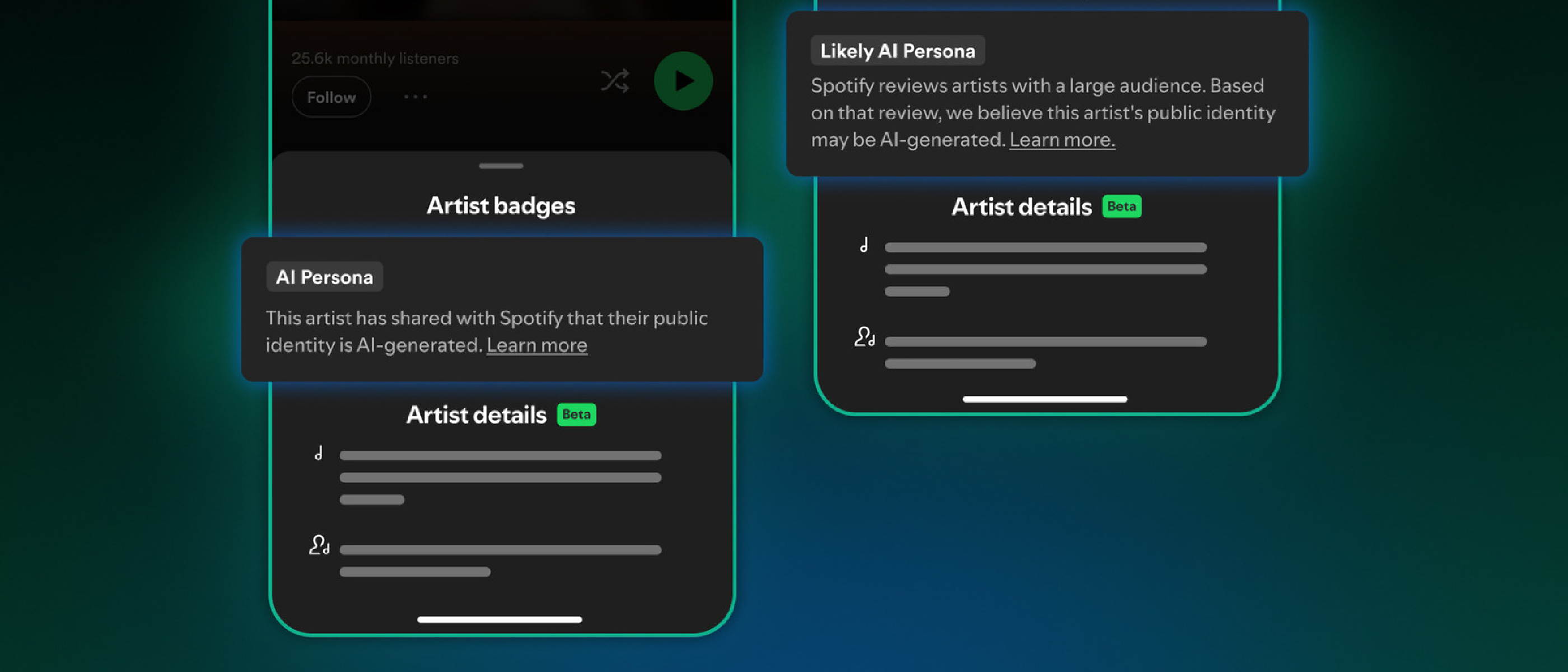 Spotify Adds AI Persona Badges to Clarify Artists