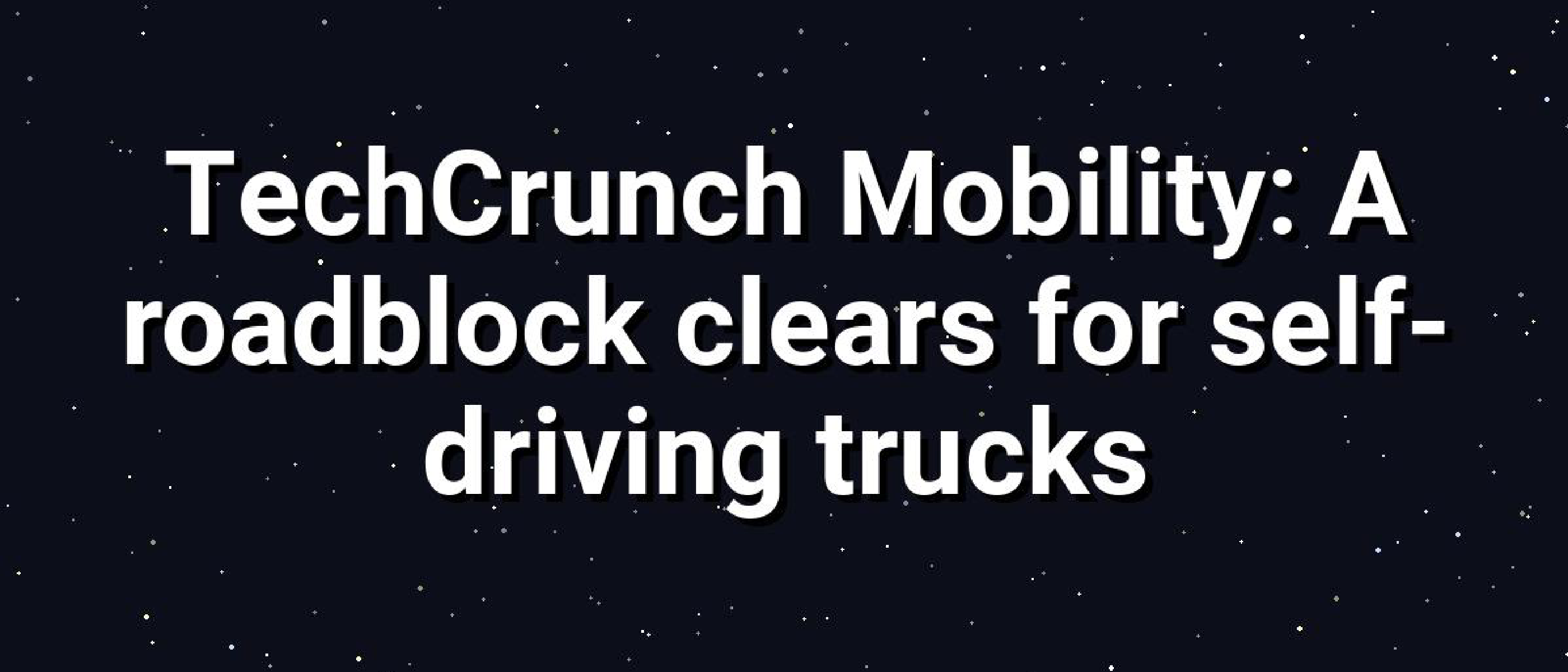 FMCSA Exempts Aurora & Kodiak Beacons Replace Triangles