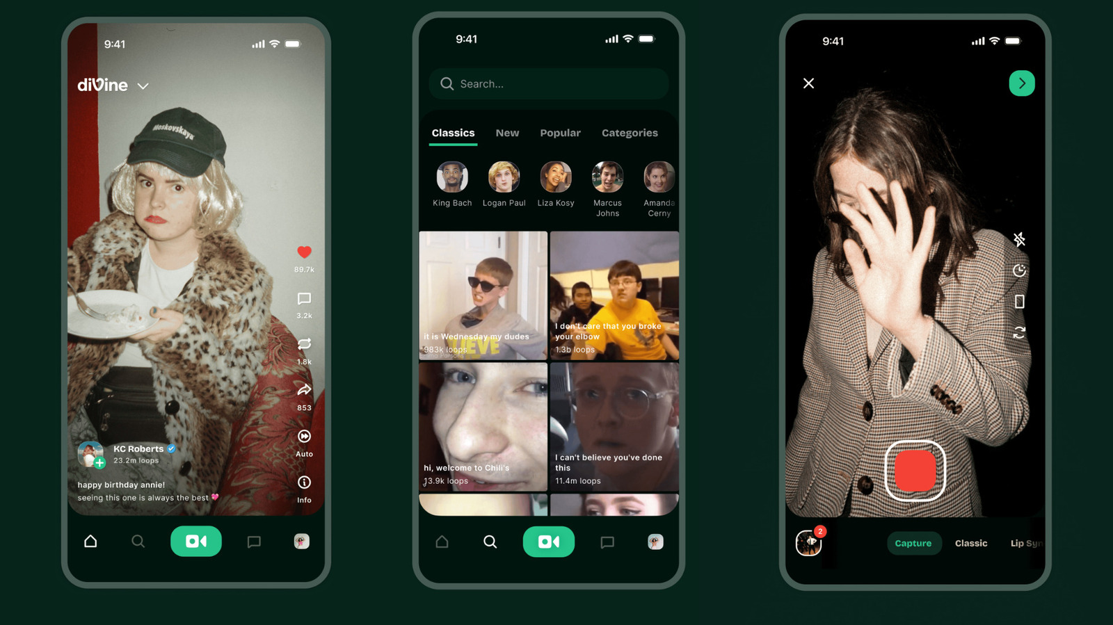 Divine Revives Vine: 6‑Second Loops Open to All