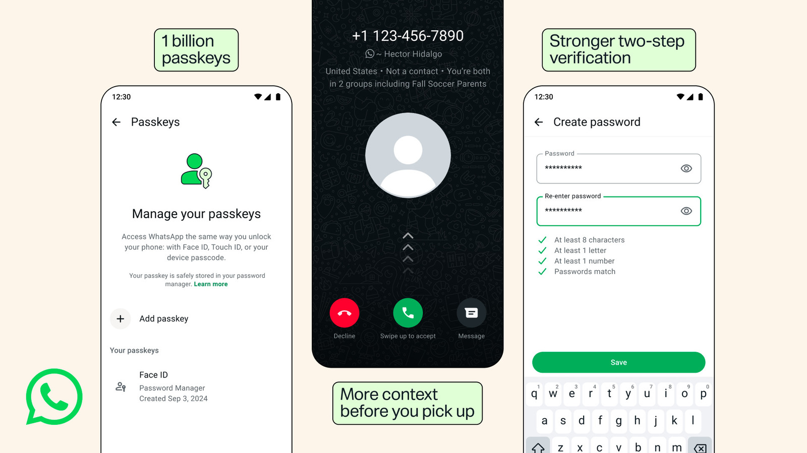 WhatsApp Upgrades 2FA with Alphanumeric Passwords