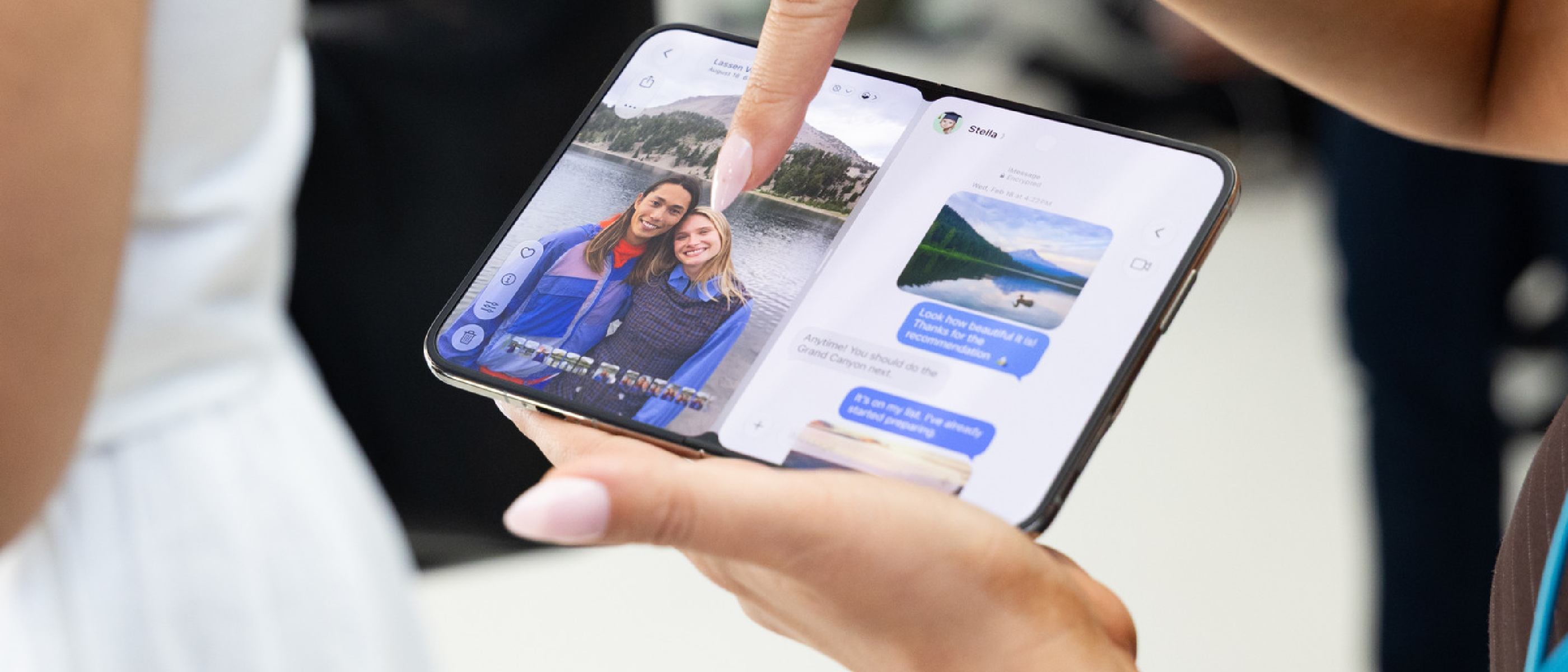 Apple iPhone Duo Foldable: Crease Visibility Test