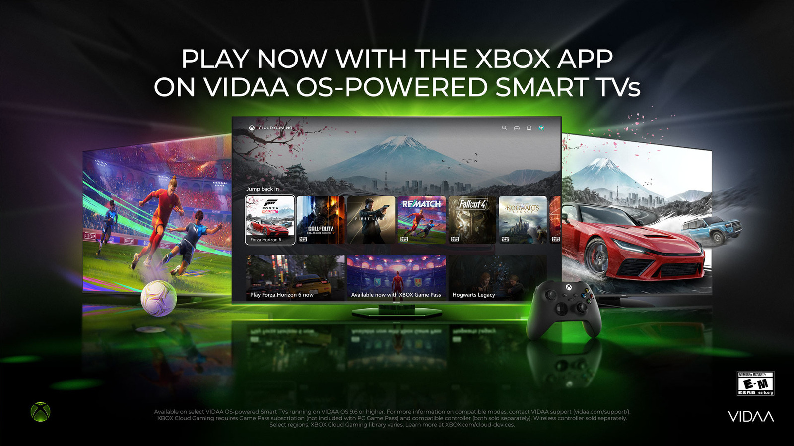 Xbox App on Hisense & VIDAA TVs – Game Pass Goes Console-Free